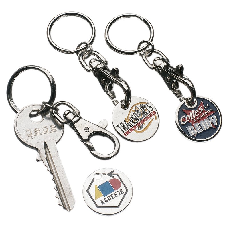 Porte-clés JETON MOUSQUETON