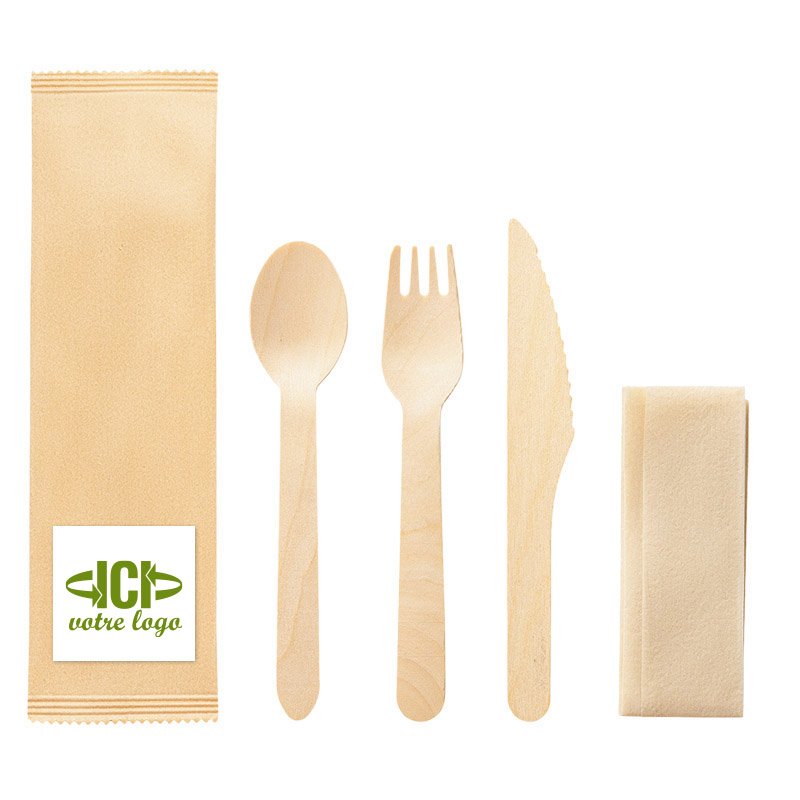 Set de couverts jetables VALENCIA