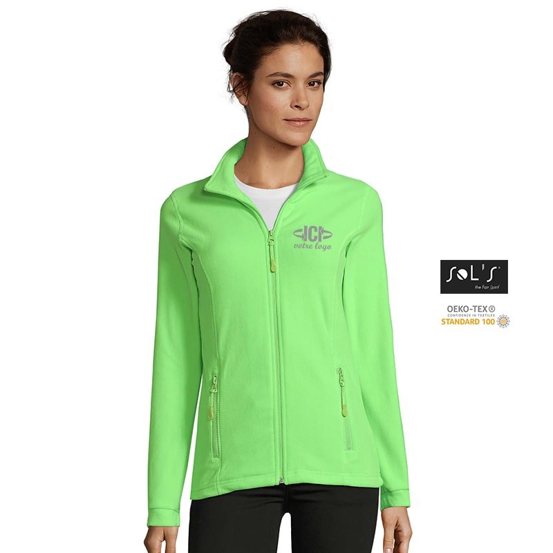 Veste micro-polaire NOVA  FLUO Femme