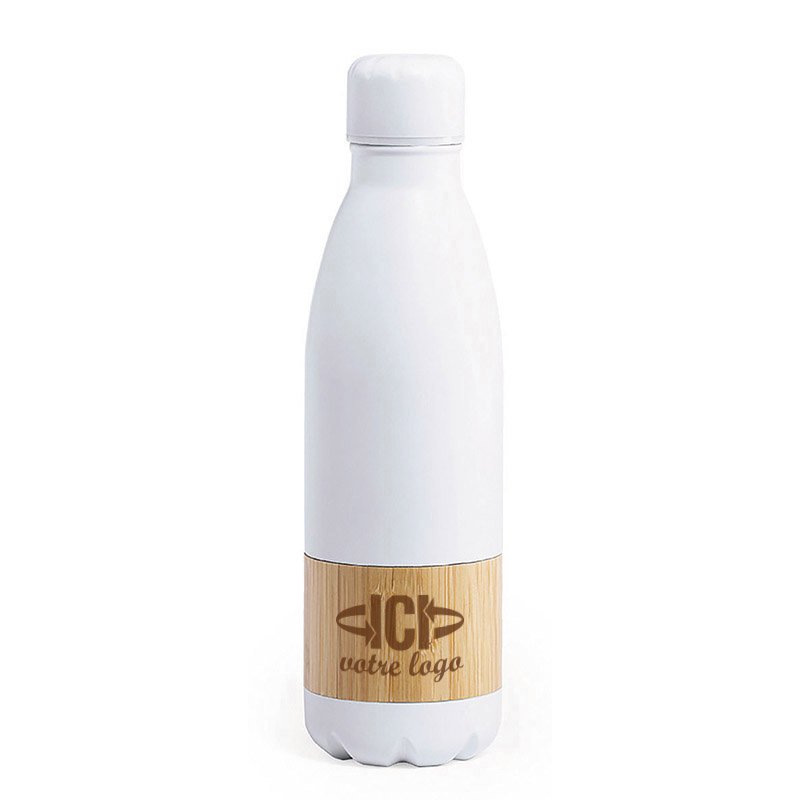 Bouteille acier blanc VIGELAND 750 ml