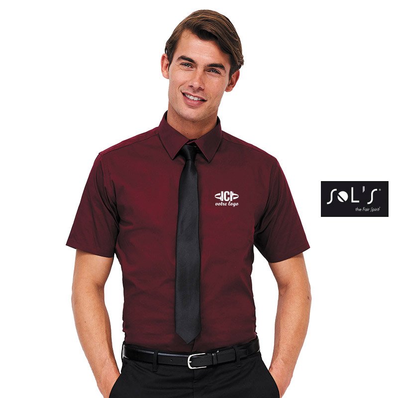 Chemise manches courtes BROADWAY Homme