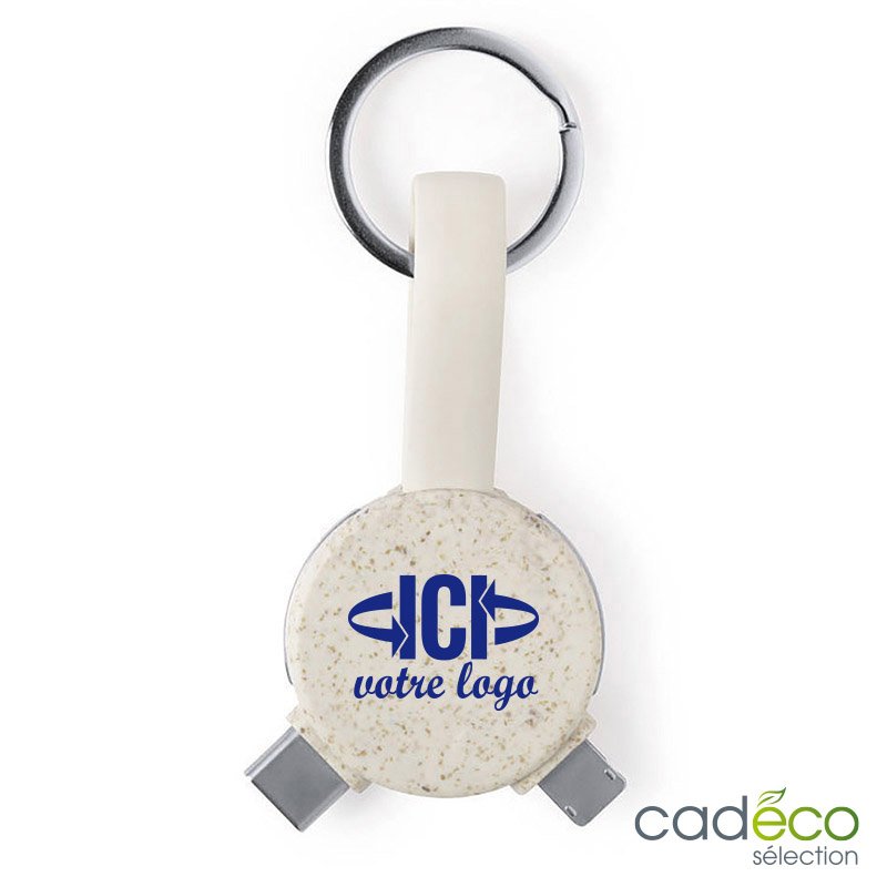 Porte-clés câble de chargement NIOBE