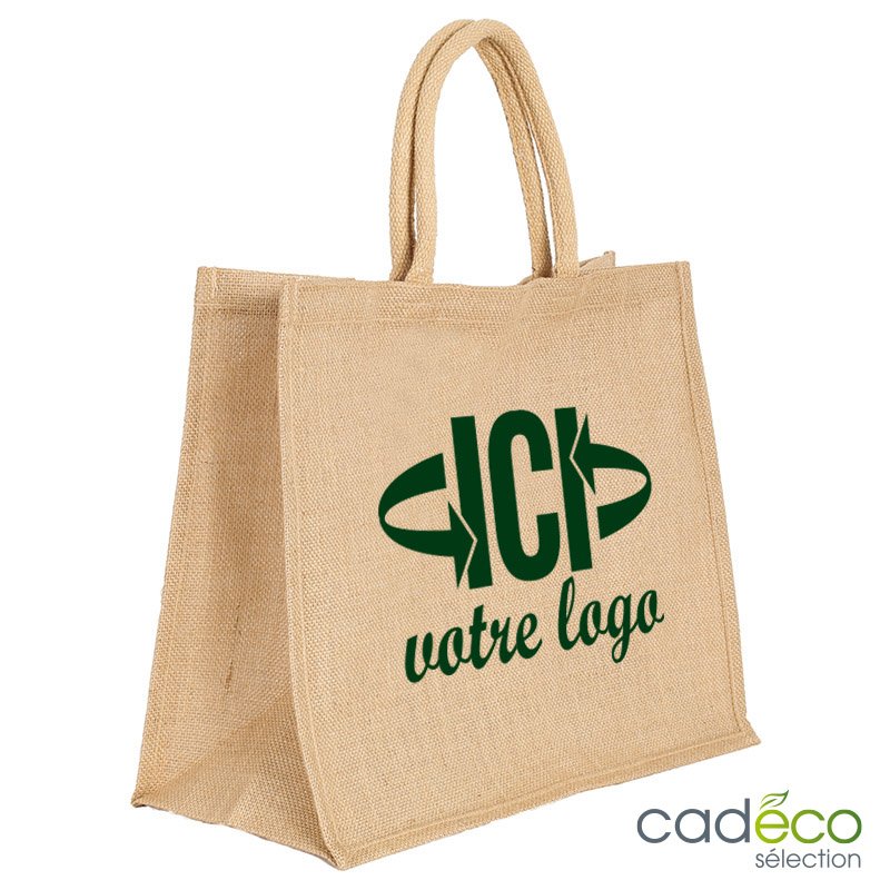 Sac cabas en toile de jute VIKI