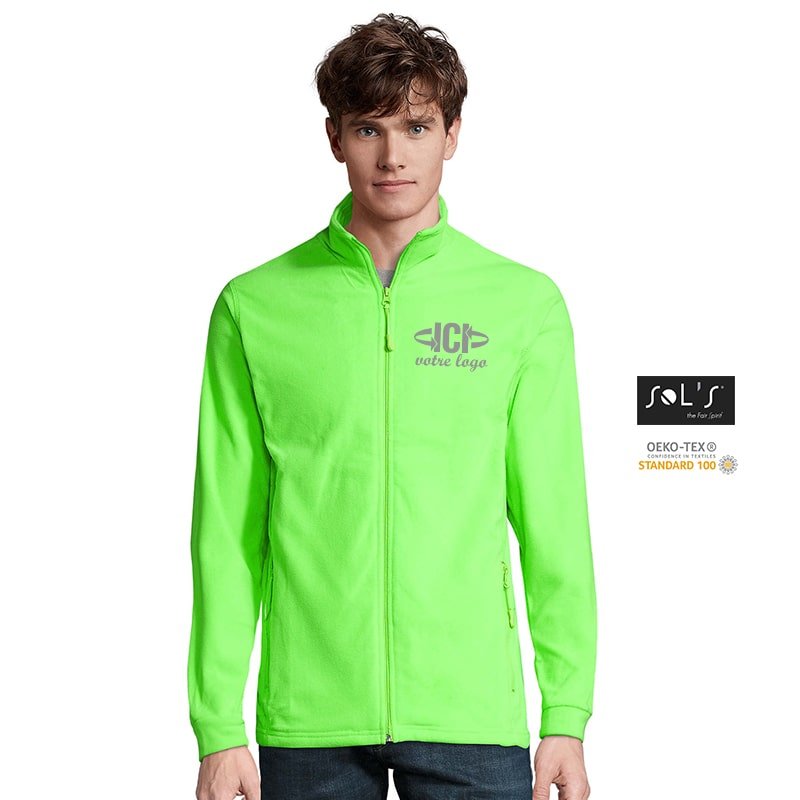 Veste micro-polaire NOVA  FLUO Homme
