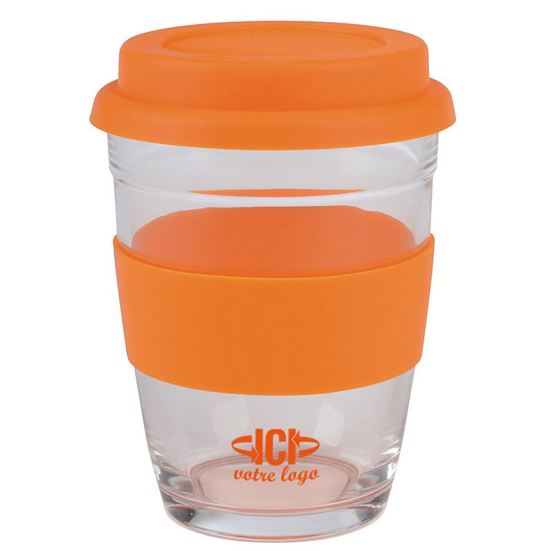 Mug en verre NAFTEL 350 ml