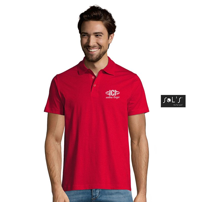 Polo manches courtes PRESCOTT 170g Couleur Homme