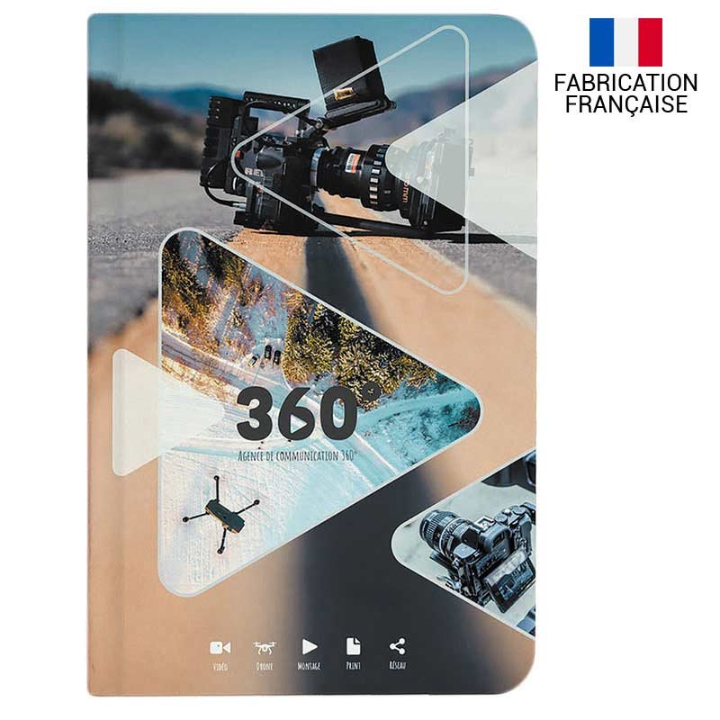 Carnet A5 coins arrondis VERPEN