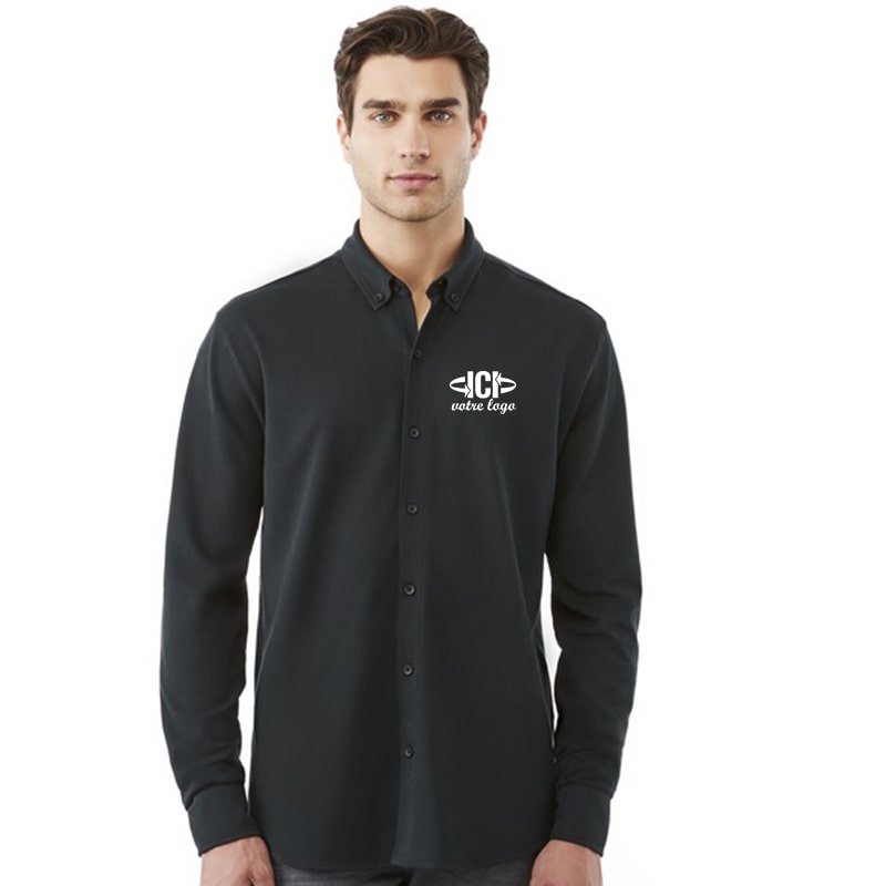 Chemise maille piquée BIGELOW Homme