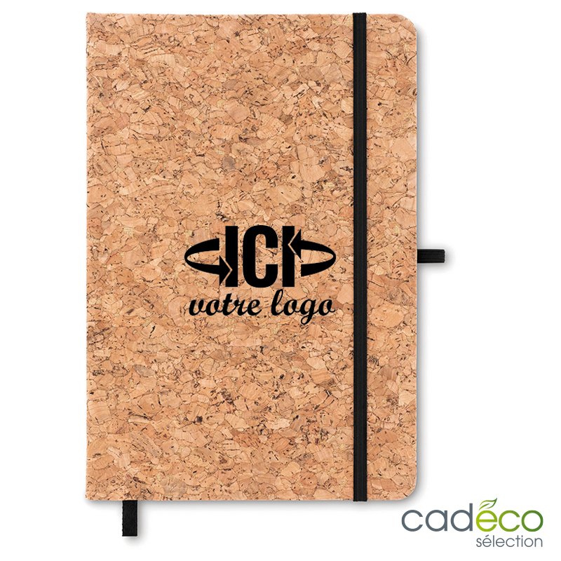 Bloc-notes A5 en liège NOMA