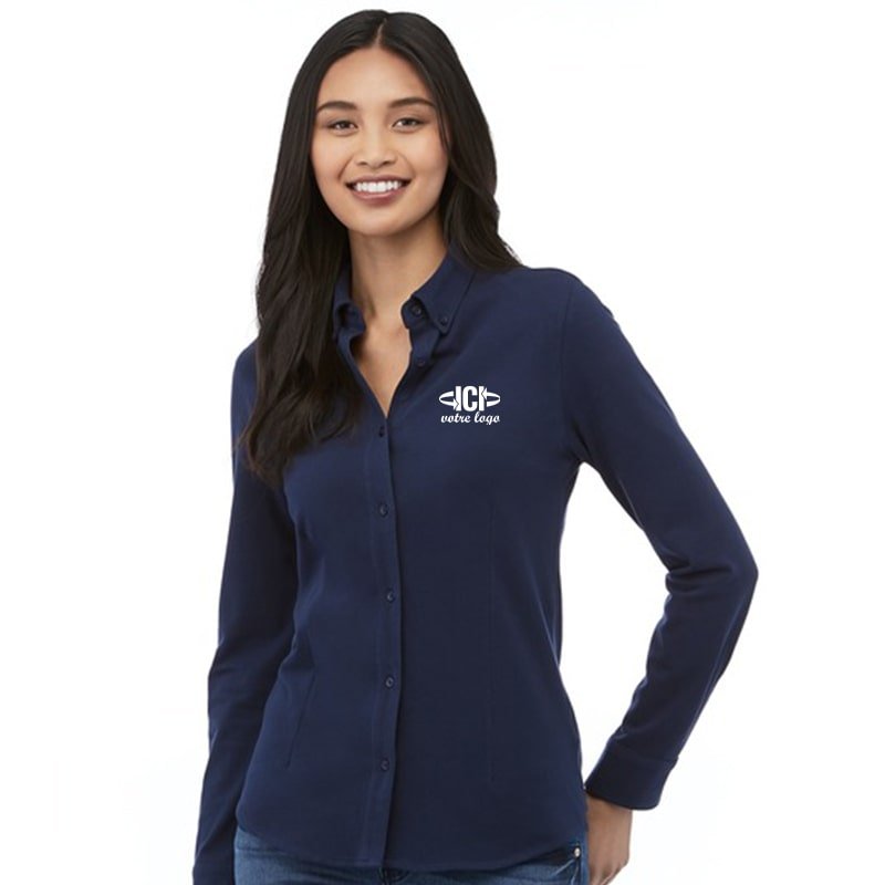 Chemise maille piquée BIGELOW Femme