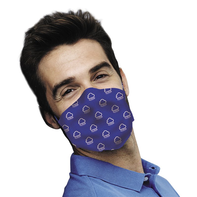 Masque alternatif tissu uni 3 epaisseurs