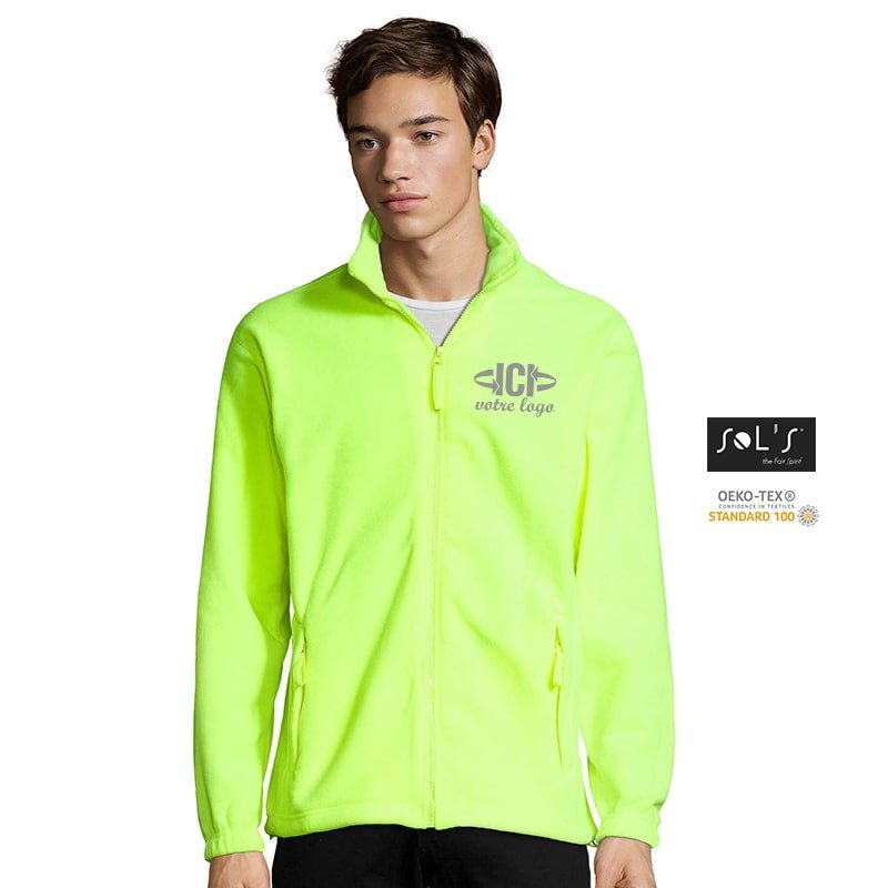 Veste polaire NORTH FLUO Homme