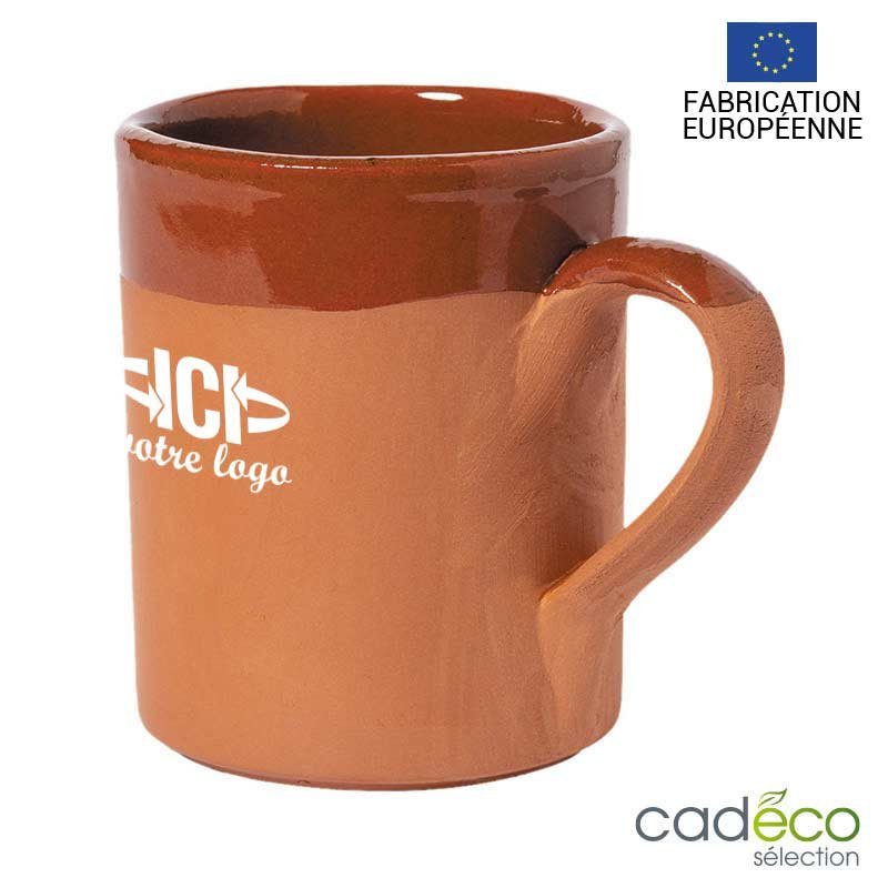 Mug en argile VEGGLI 330 ml