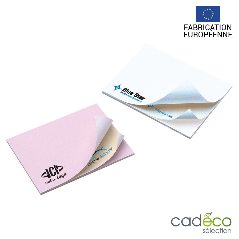 Bloc notes repositionnable RECYCLE 25 feuilles