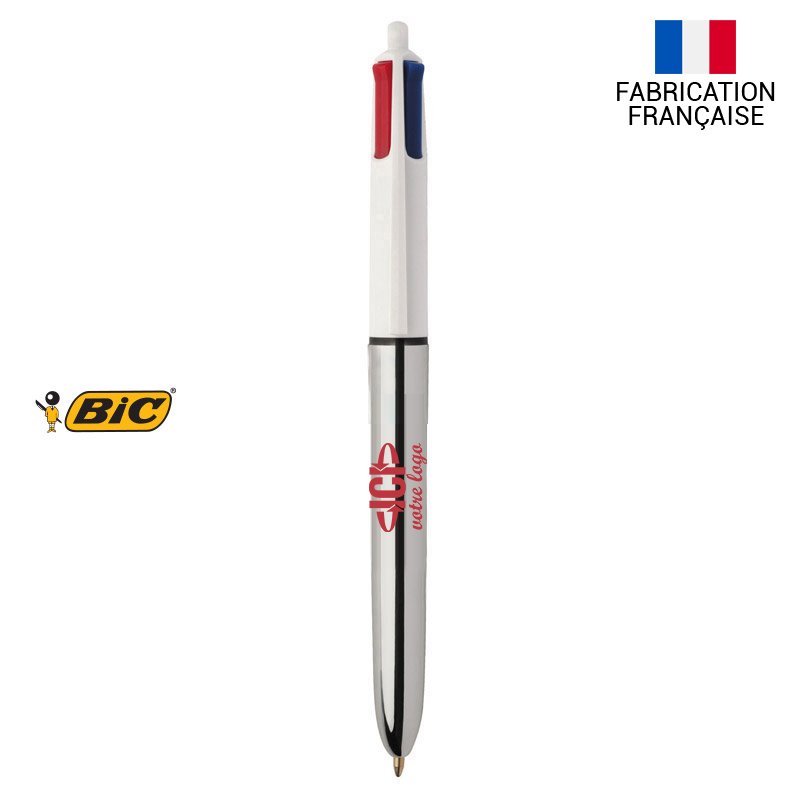 Stylo BIC 4 couleurs SHINE