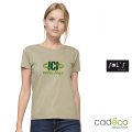 Image 1 - T-shirt PIONEER 175g Coton Bio Femme