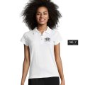 Image 1 - Polo manches courtes PRESCOTT 170g Blanc Femme