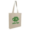 Image 1 - Sac shopping naturel avec soufflet GOLDIN