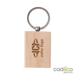 Porte-clés rectangulaire WOODYX