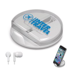 Ecouteurs et support téléphone GIDLEY