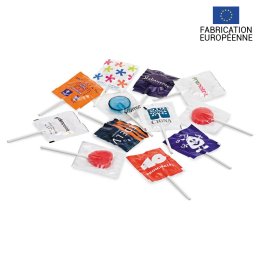 Sucette plate LOLLIPOP