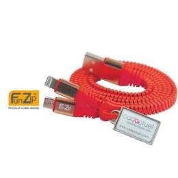 Câble zippé de chargement tel FUNZIP