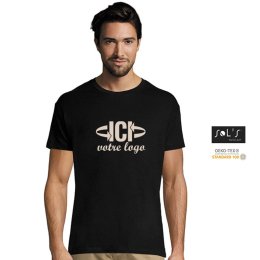 T-shirt IMPERIAL 190g Noir Homme