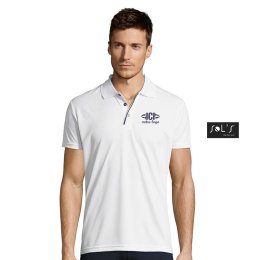 Polo sport PERFORMER blanc Homme