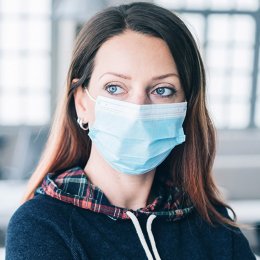 Masque chirurgical jetable 3 plis 3 couches