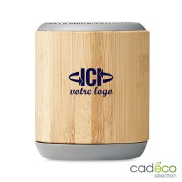 Enceinte Bluetooth® bambou VOLLAN