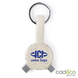 Porte-clés câble de chargement NIOBE