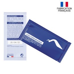 Sachet de lotion hydroalcoolique standard