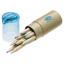 Tube 12 crayons de couleurs COLORIA